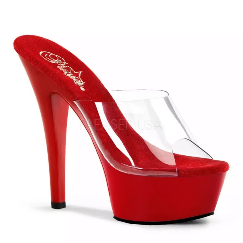 NEW pleaser heels